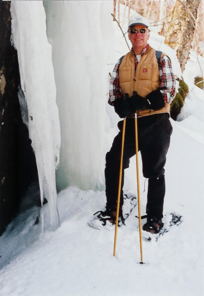 Pat Farmer along the trail to Haystack - March 2005