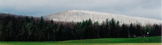 Spring Snow in East Montgomery - Photo by Rolf Anderson